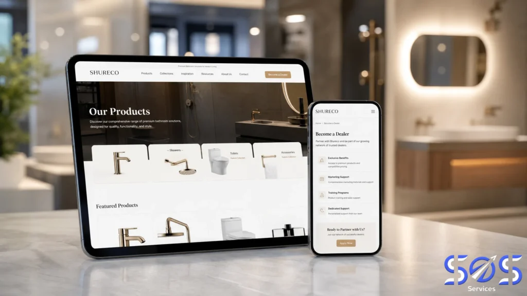 Shureco France — Catalogue e-commerce équipements sanitaires