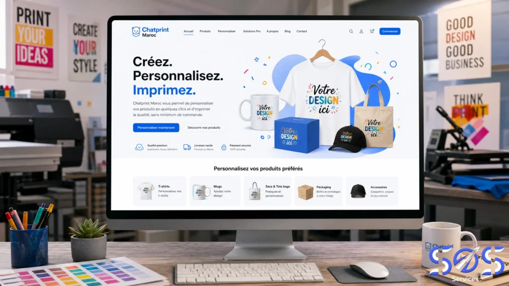 Chatprint Maroc — Plateforme Print-on-Demand e-commerce